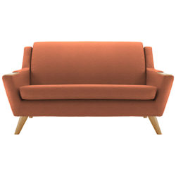 G Plan Vintage The Fifty Five Small 2 Seater Sofa Tonic Orange